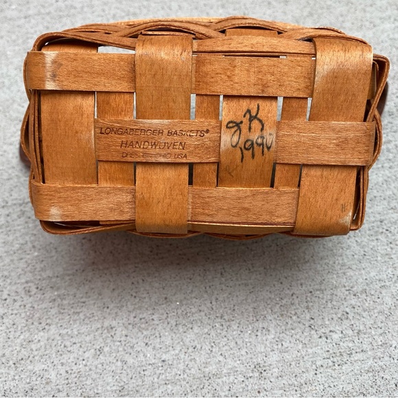 LONGABERGER BASKET, Collectable, Made In USA - Picture 3 of 5